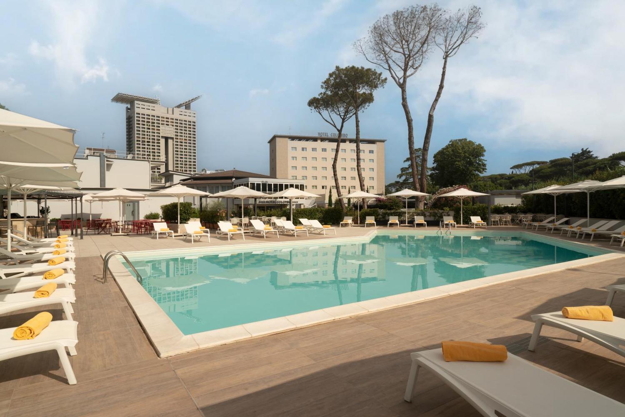 Hotel Cristoforo Colombo Roma Esterno foto